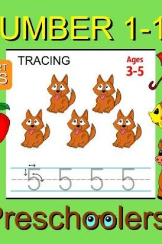 Cover of Number Tracing 1-10 for Preschoolers