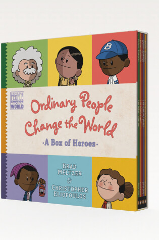 Cover of Ordinary People Change the World: A Box of Heroes (5-Book Boxed Set)