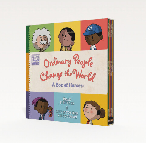 Cover of Ordinary People Change the World: A Box of Heroes (5-Book Boxed Set)