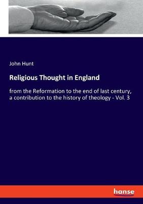 Book cover for Religious Thought in England