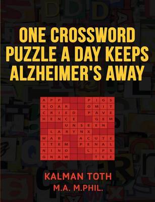 Book cover for One Crossword Puzzle A Day Keeps Alzheimer's Away