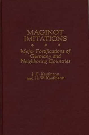 Cover of Maginot Imitations