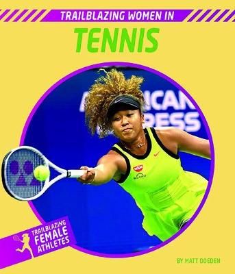 Book cover for Trailblazing Women in Tennis