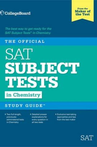 Cover of The Official SAT Subject Test in Chemistry Study Guide