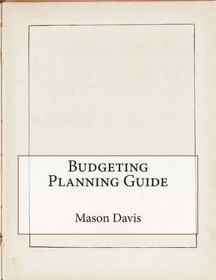 Book cover for Budgeting Planning Guide