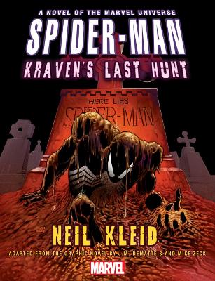 Book cover for Spider-man: Kraven's Last Hunt Prose Novel
