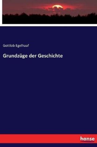 Cover of Grundzuge der Geschichte