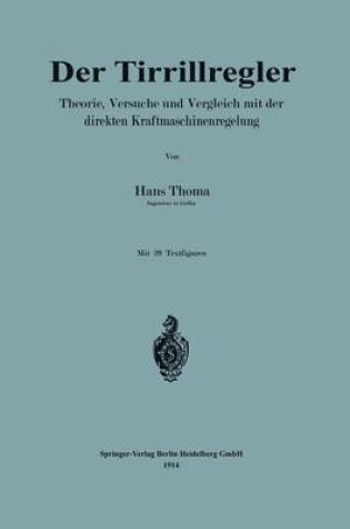 Cover of Der Tirrillregler