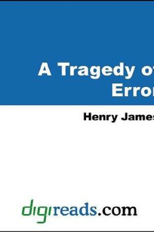Cover of A Tragedy of Error