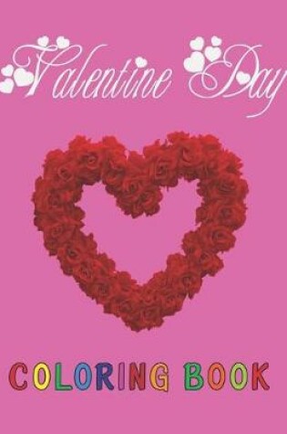 Cover of Valentine Day Coloring Book.