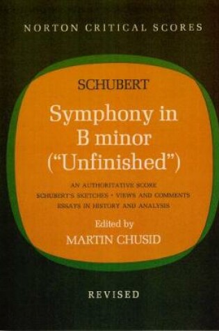 Cover of Symphony in B Minor ("Unfinished")