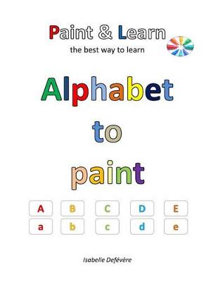 Book cover for Alphabet to paint