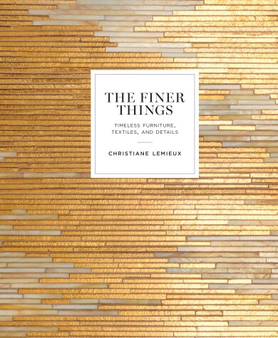 Book cover for The Finer Things