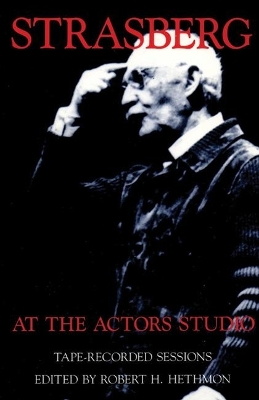 Book cover for Strasberg at the Actors Studio