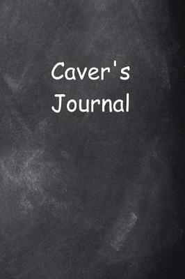 Cover of Caver's Journal Chalkboard Design