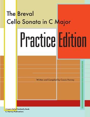 Book cover for The Breval Cello Sonata in C Major Practice Edition