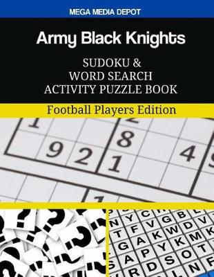 Book cover for Army Black Knights Sudoku and Word Search Activity Puzzle Book