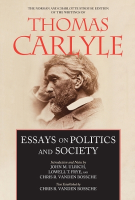 Book cover for Essays on Politics and Society