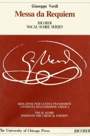 Cover of The Works of Giuseppe Verdi: the Piano-Vocal Scores