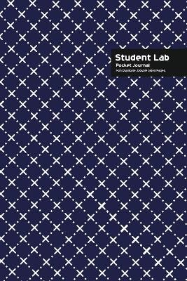 Book cover for Student Lab Pocket Journal 6 x 9, 102 Sheets, Double Sided, Non Duplicate Quad Ruled Lines, (Blue)