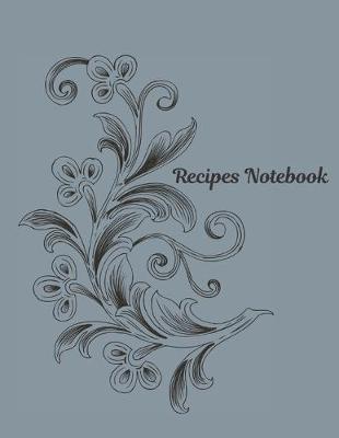 Book cover for Vol 13 Recipes Notebook Journal Present