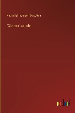 Cover of "Gleaner" articles