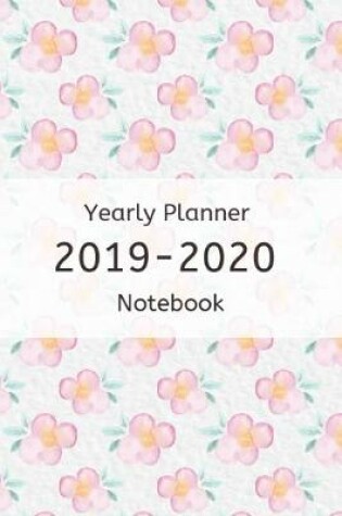 Cover of Yearly planner 2019-2020 notebook