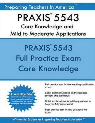 Book cover for PRAXIS 5543 Core Knowledge and Mild to Moderate Applications