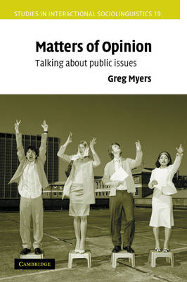 Book cover for Matters of Opinion