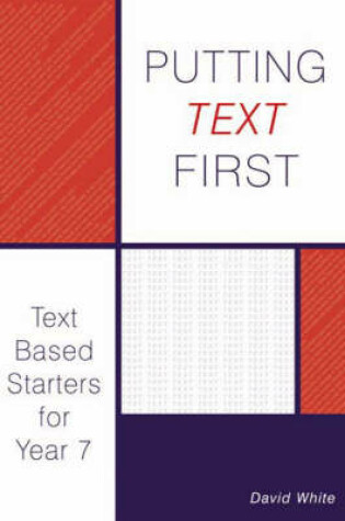 Cover of Putting Text First