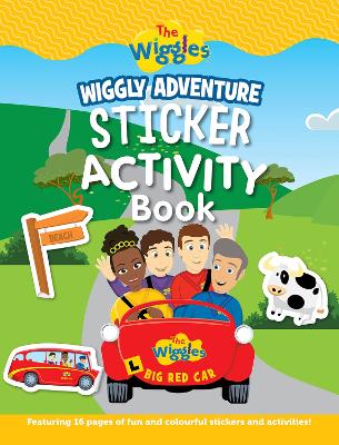 Book cover for The Wiggles: Wiggly Adventure Sticker Activity Book