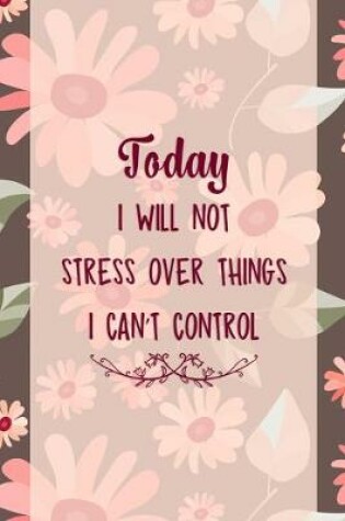 Cover of Today I Will Not Stress Over Things I Can't Control