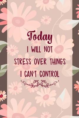 Book cover for Today I Will Not Stress Over Things I Can't Control