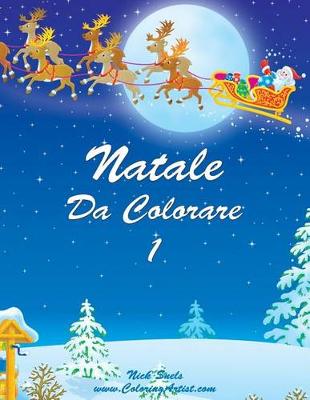 Book cover for Natale Da Colorare 1