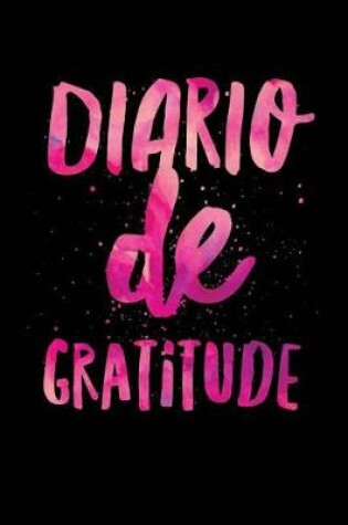 Cover of Diario de Gratitude