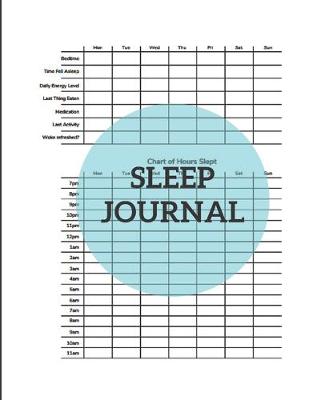 Book cover for Sleep Journal