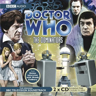 Book cover for Doctor Who: The Dominators (TV Soundtrack)