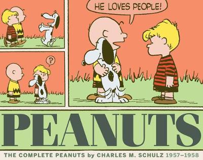 Book cover for The Complete Peanuts 1957-1958