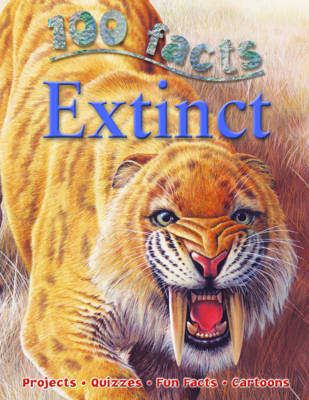 Book cover for 100 Facts Extinct