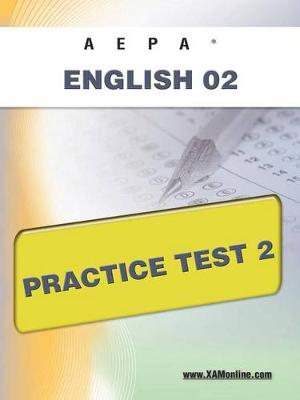 Book cover for Aepa English 02 Practice Test 2