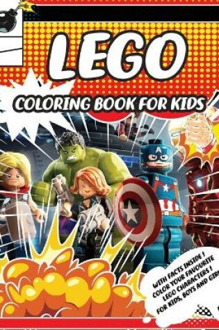 Cover of Lego Coloring Book for Kids
