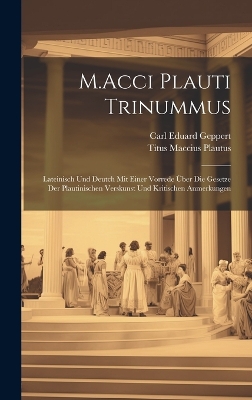 Book cover for M.Acci Plauti Trinummus