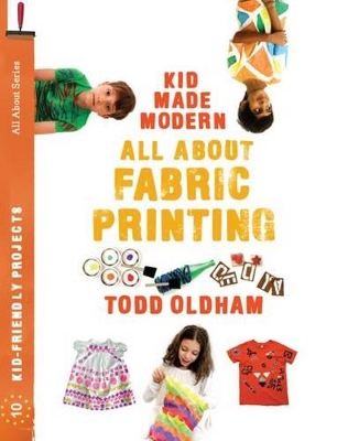 Book cover for All About Fabric Printing