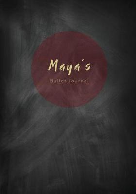 Book cover for Maya's Bullet Journal