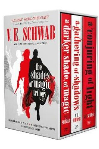 Cover of The Shades of Magic trilogy slipcase