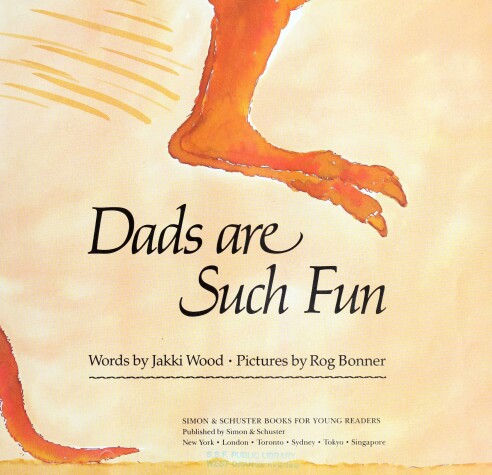 Book cover for Dads Are Such Fun