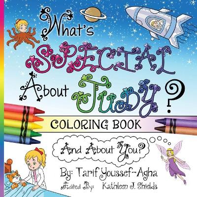 Book cover for What's Special About Judy, The Coloring Book