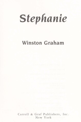 Cover of Stephanie