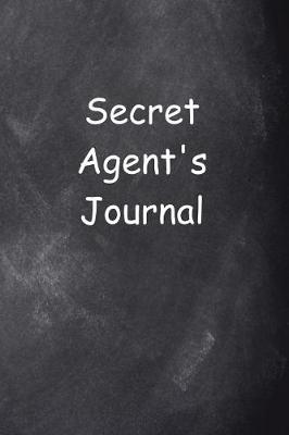 Cover of Secret Agent's Journal Chalkboard Design