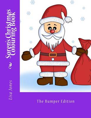 Book cover for Soren's Christmas Colouring Book